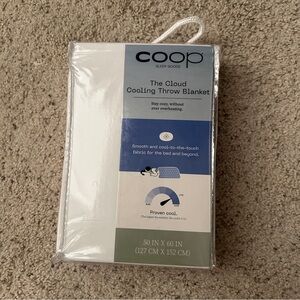 The Cloud Cooling White Throw Blanket - Coop Home Goods
